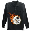Long Sleeve Silk Touch Polo with Pocket Thumbnail