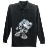 Long Sleeve Silk Touch Polo with Pocket Thumbnail