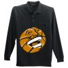 Long Sleeve Silk Touch Polo with Pocket Thumbnail