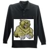 Long Sleeve Silk Touch Polo with Pocket Thumbnail