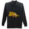 Long Sleeve Silk Touch Polo with Pocket Thumbnail