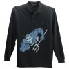 Long Sleeve Silk Touch Polo with Pocket Thumbnail