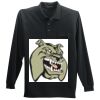 Long Sleeve Silk Touch Polo with Pocket Thumbnail