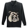Long Sleeve Silk Touch Polo with Pocket Thumbnail