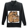 Long Sleeve Silk Touch Polo with Pocket Thumbnail