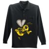 Long Sleeve Silk Touch Polo with Pocket Thumbnail