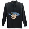 Long Sleeve Silk Touch Polo with Pocket Thumbnail