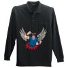 Long Sleeve Silk Touch Polo with Pocket Thumbnail