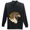 Long Sleeve Silk Touch Polo with Pocket Thumbnail