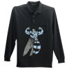 Long Sleeve Silk Touch Polo with Pocket Thumbnail