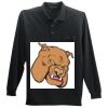 Long Sleeve Silk Touch Polo with Pocket Thumbnail