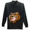 Long Sleeve Silk Touch Polo with Pocket Thumbnail
