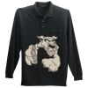 Long Sleeve Silk Touch Polo with Pocket Thumbnail