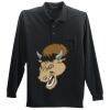 Long Sleeve Silk Touch Polo with Pocket Thumbnail