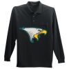 Long Sleeve Silk Touch Polo with Pocket Thumbnail