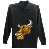 Long Sleeve Silk Touch Polo with Pocket Thumbnail