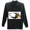 Long Sleeve Silk Touch Polo with Pocket Thumbnail