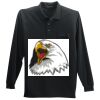 Long Sleeve Silk Touch Polo with Pocket Thumbnail