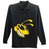 Long Sleeve Silk Touch Polo with Pocket Thumbnail