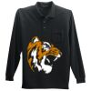 Long Sleeve Silk Touch Polo with Pocket Thumbnail
