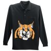 Long Sleeve Silk Touch Polo with Pocket Thumbnail