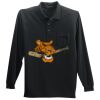 Long Sleeve Silk Touch Polo with Pocket Thumbnail