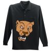 Long Sleeve Silk Touch Polo with Pocket Thumbnail