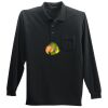 Long Sleeve Silk Touch Polo with Pocket Thumbnail