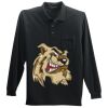 Long Sleeve Silk Touch Polo with Pocket Thumbnail