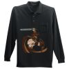 Long Sleeve Silk Touch Polo with Pocket Thumbnail