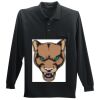Long Sleeve Silk Touch Polo with Pocket Thumbnail
