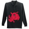 Long Sleeve Silk Touch Polo with Pocket Thumbnail