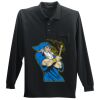 Long Sleeve Silk Touch Polo with Pocket Thumbnail