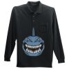 Long Sleeve Silk Touch Polo with Pocket Thumbnail