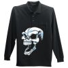 Long Sleeve Silk Touch Polo with Pocket Thumbnail