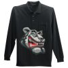 Long Sleeve Silk Touch Polo with Pocket Thumbnail