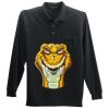Long Sleeve Silk Touch Polo with Pocket Thumbnail