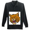 Long Sleeve Silk Touch Polo with Pocket Thumbnail