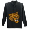 Long Sleeve Silk Touch Polo with Pocket Thumbnail