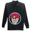 Long Sleeve Silk Touch Polo with Pocket Thumbnail