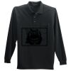 Long Sleeve Silk Touch Polo with Pocket Thumbnail