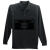 Long Sleeve Silk Touch Polo with Pocket Thumbnail
