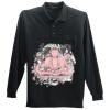 Long Sleeve Silk Touch Polo with Pocket Thumbnail