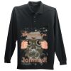 Long Sleeve Silk Touch Polo with Pocket Thumbnail