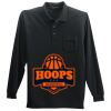Long Sleeve Silk Touch Polo with Pocket Thumbnail