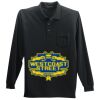 Long Sleeve Silk Touch Polo with Pocket Thumbnail