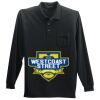 Long Sleeve Silk Touch Polo with Pocket Thumbnail