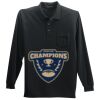Long Sleeve Silk Touch Polo with Pocket Thumbnail