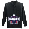 Long Sleeve Silk Touch Polo with Pocket Thumbnail