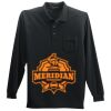 Long Sleeve Silk Touch Polo with Pocket Thumbnail